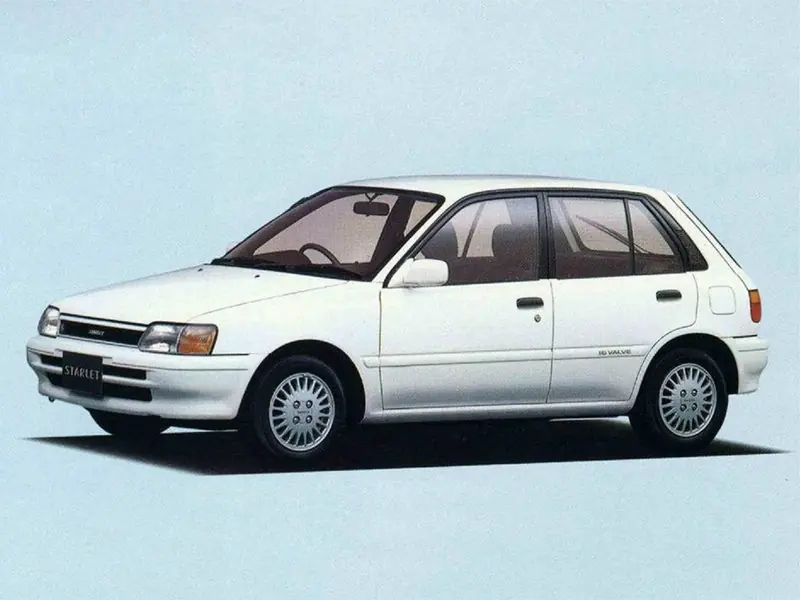 Toyota Starlet (EP82, EP85, NP80) 4 поколение, хэтчбек 5 дв. (12.1989 - 12.1991)
